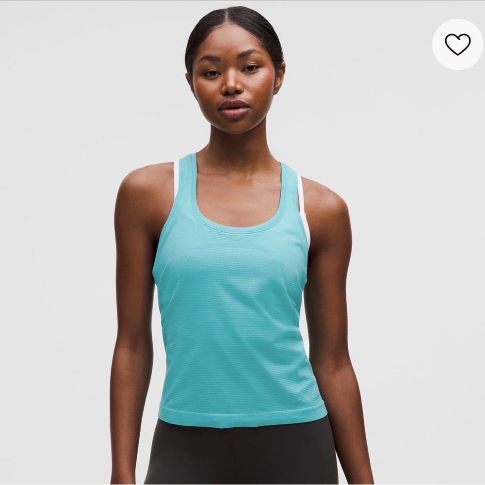 lululemon Swiftly Tech White Racerback Tank Top Hip Length